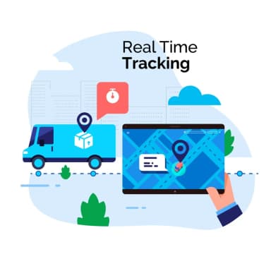 Real-Time Tracking Icon